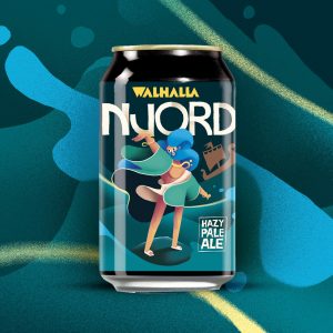 NJORD hazy pale ale speciaalbier Noorse god van de zee - vikingen craft beer Amsterdam