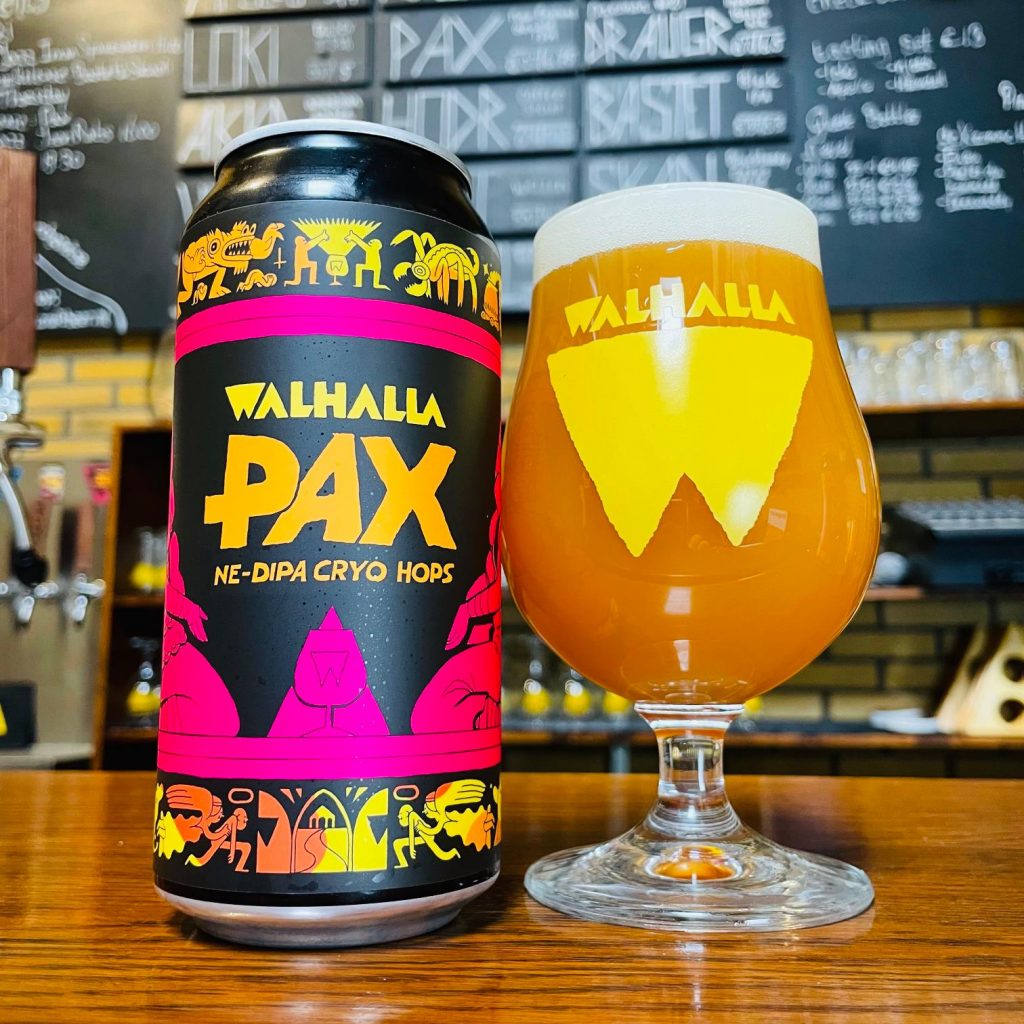 WALHALLA PAX HAZY IPA NE-DIPA CRYO HOPS DDH VREDE PEACE